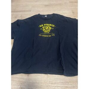 Kid Dynamite Philadelphia Cougars Shirt‎ Mens 4XL Black Lifetime Smoke Or Fire